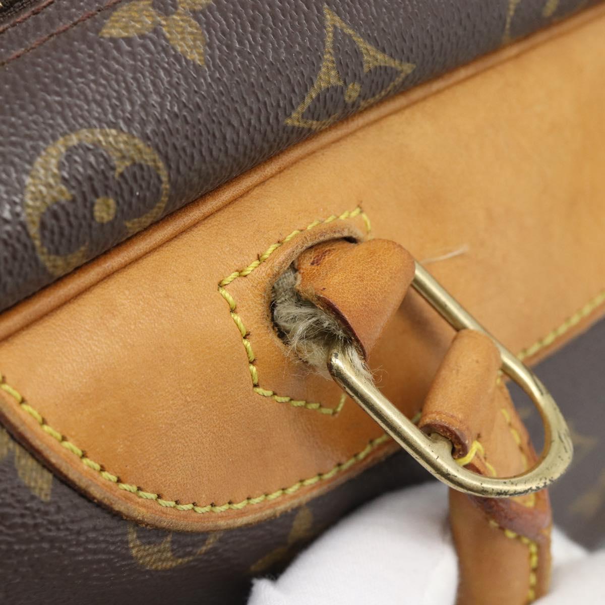 LOUIS VUITTON Monogram Deauville Hand Bag M47270 LV Auth BA14374