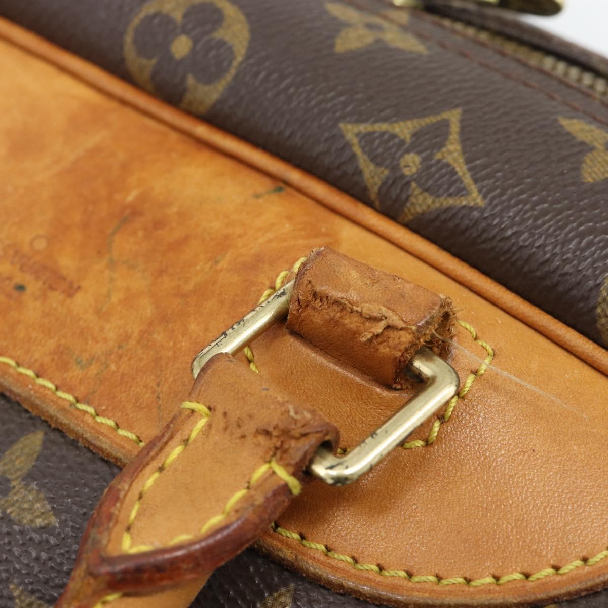 LOUIS VUITTON Monogram Deauville Hand Bag M47270 LV Auth BA14374