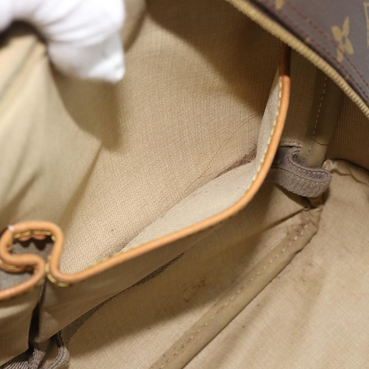 LOUIS VUITTON Monogram Deauville Hand Bag M47270 LV Auth BA14374
