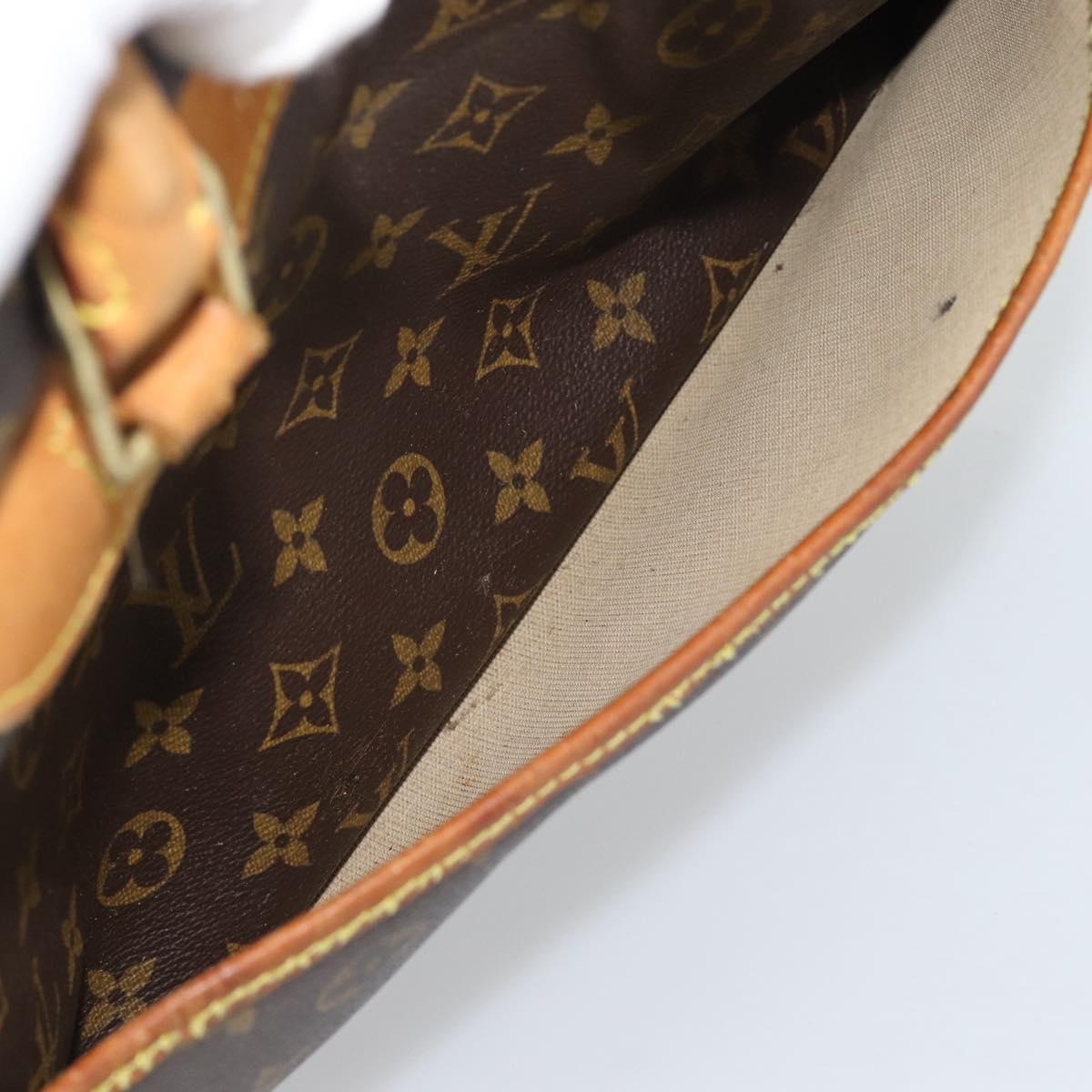 LOUIS VUITTON Monogram Deauville Hand Bag M47270 LV Auth BA14374