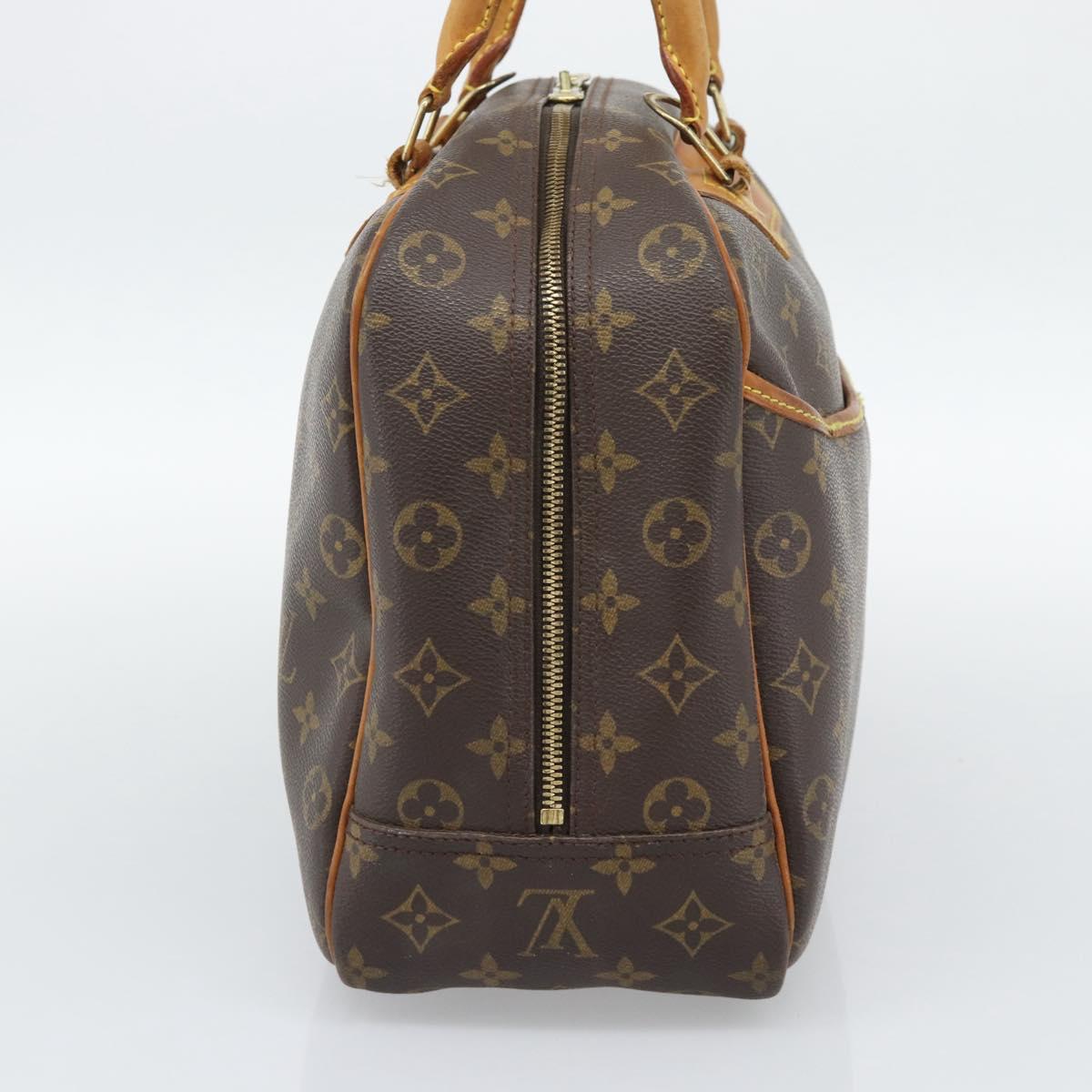 LOUIS VUITTON Monogram Deauville Hand Bag M47270 LV Auth BA14374