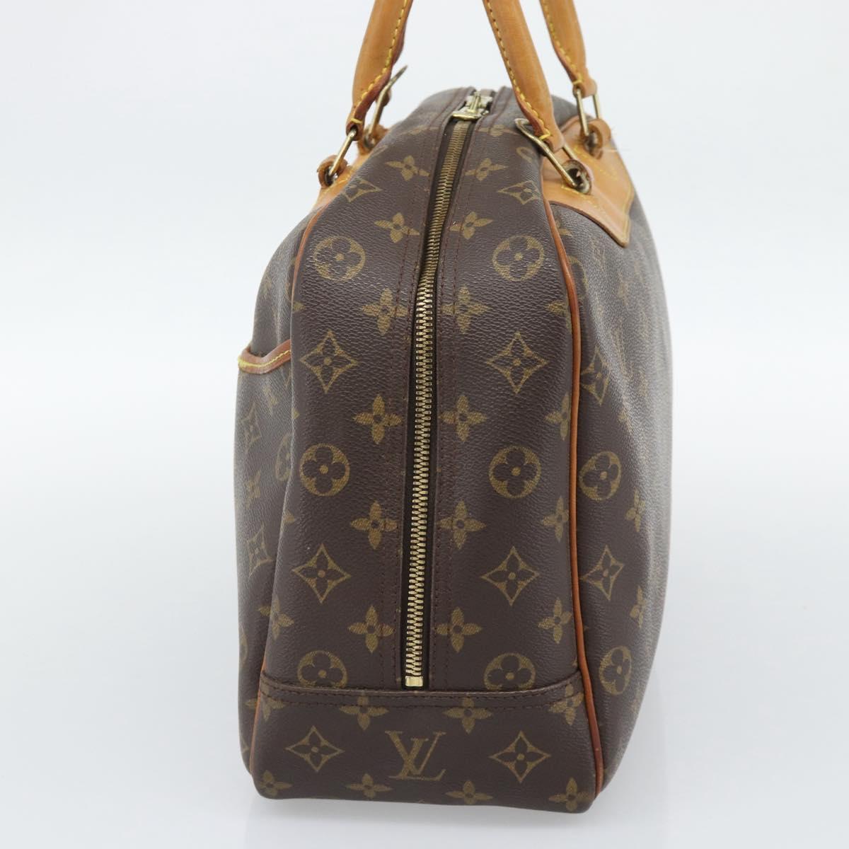 LOUIS VUITTON Monogram Deauville Hand Bag M47270 LV Auth BA14374