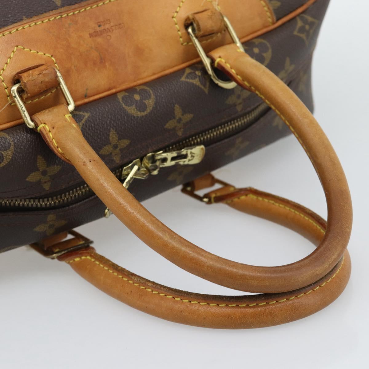 LOUIS VUITTON Monogram Deauville Hand Bag M47270 LV Auth BA14374