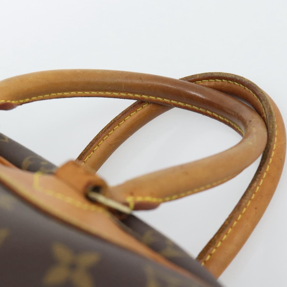 LOUIS VUITTON Monogram Deauville Hand Bag M47270 LV Auth BA14374
