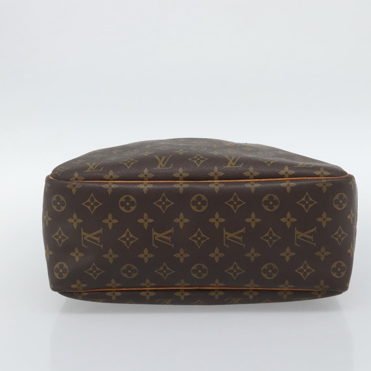 LOUIS VUITTON Monogram Deauville Hand Bag M47270 LV Auth BA14374