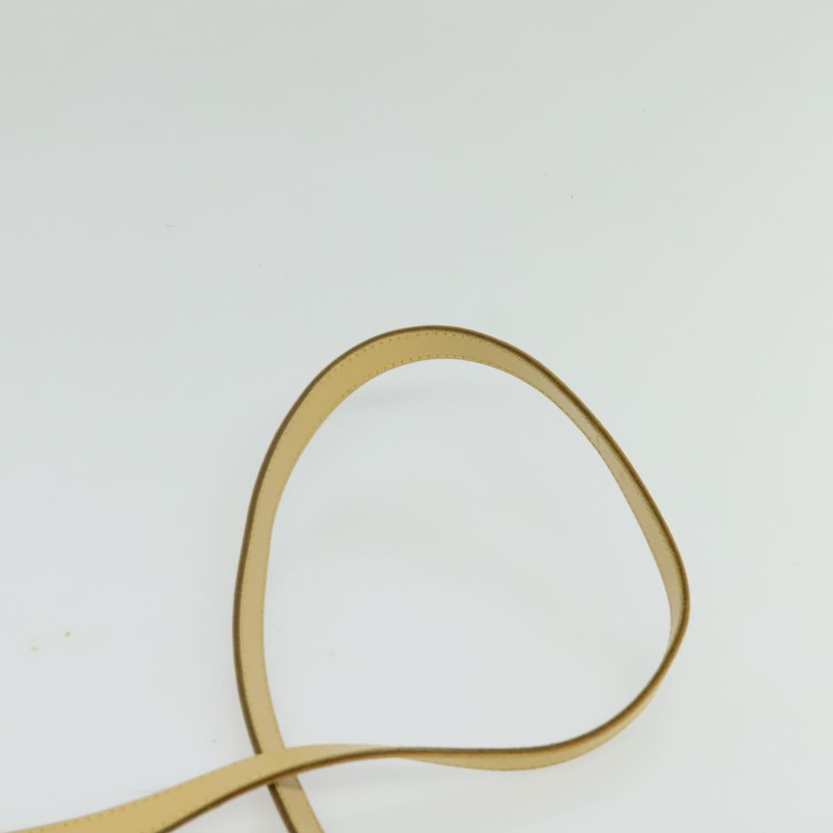 Salvatore Ferragamo Vala Hand Bag Suede Beige Gold Auth BA1438