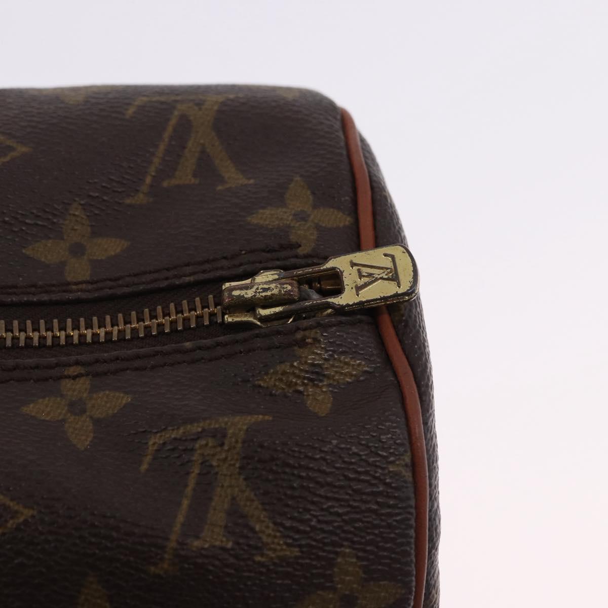 LOUIS VUITTON Monogram Papillon 30 Hand Bag M51365 LV Auth BA14382