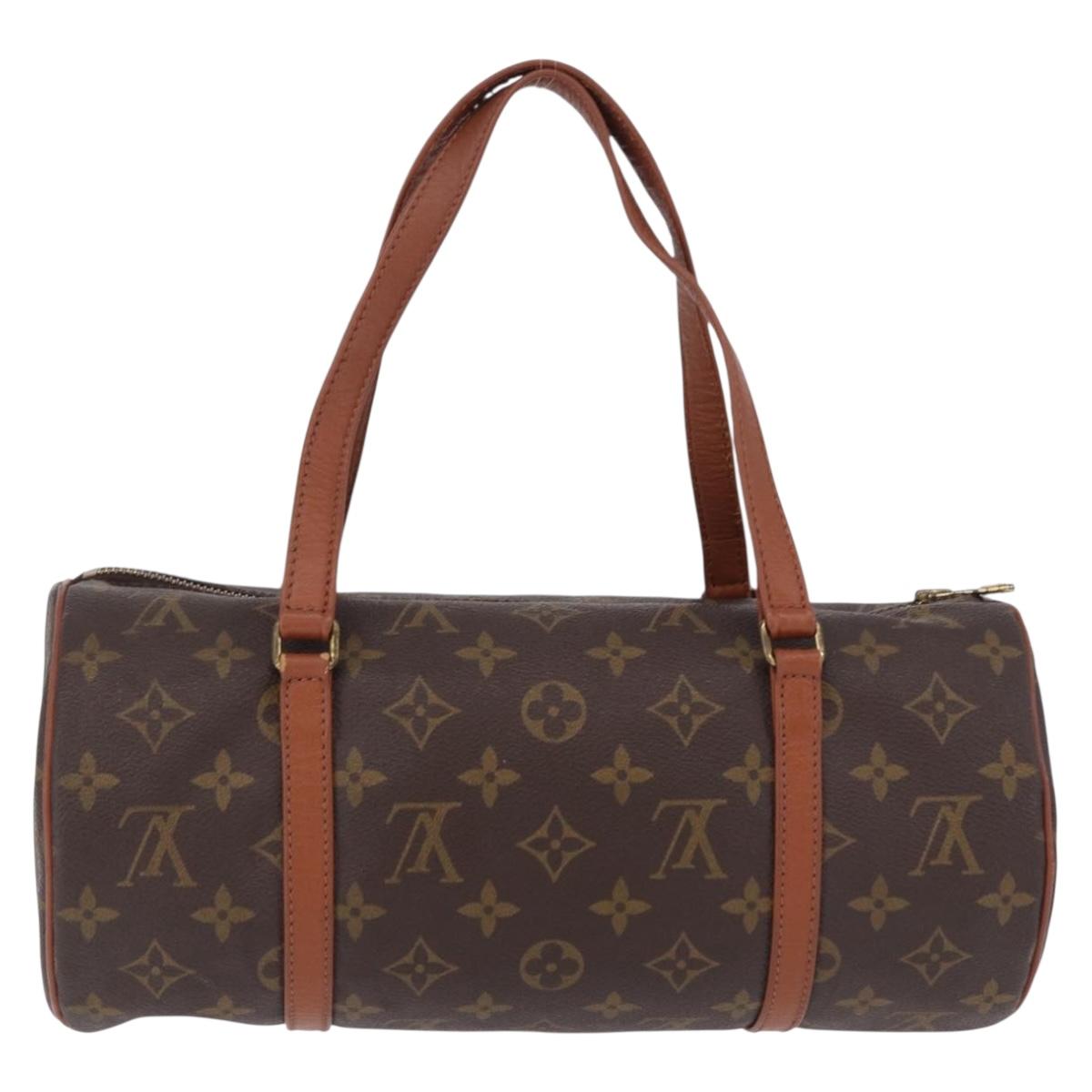 LOUIS VUITTON Monogram Papillon 30 Hand Bag M51365 LV Auth BA14382