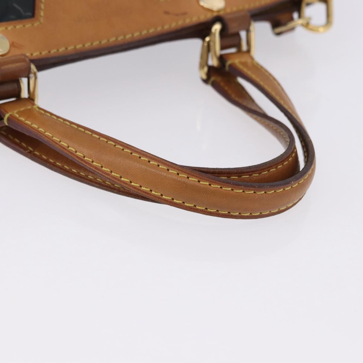 LOUIS VUITTON Monogram Vernis Blair MM Bag 2way Grand Blue M90054 Auth BA14384