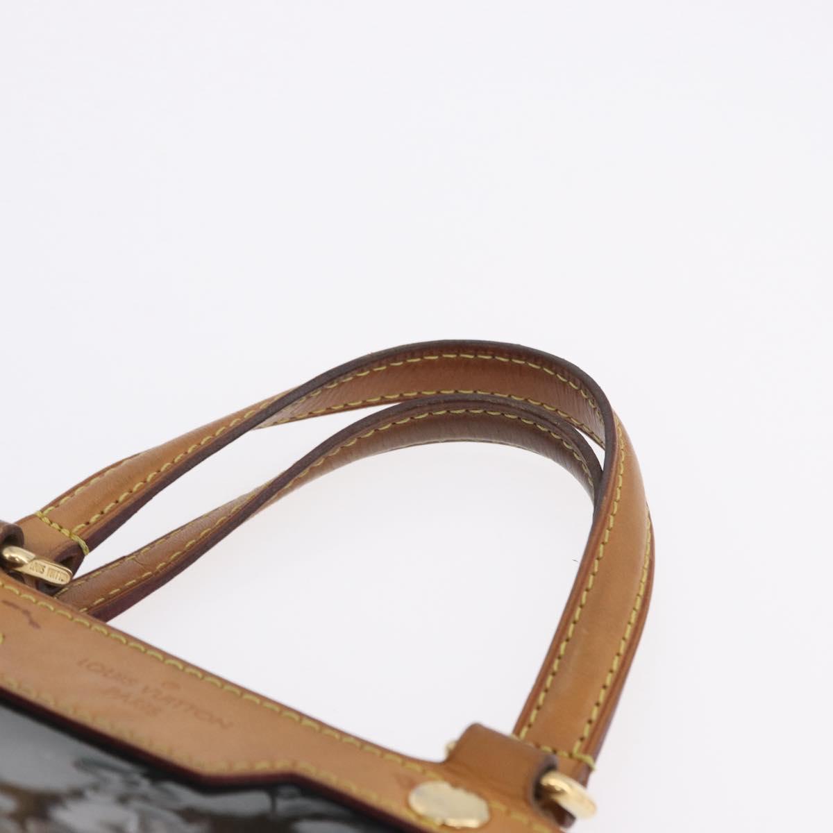 LOUIS VUITTON Monogram Vernis Blair MM Bag 2way Grand Blue M90054 Auth BA14384
