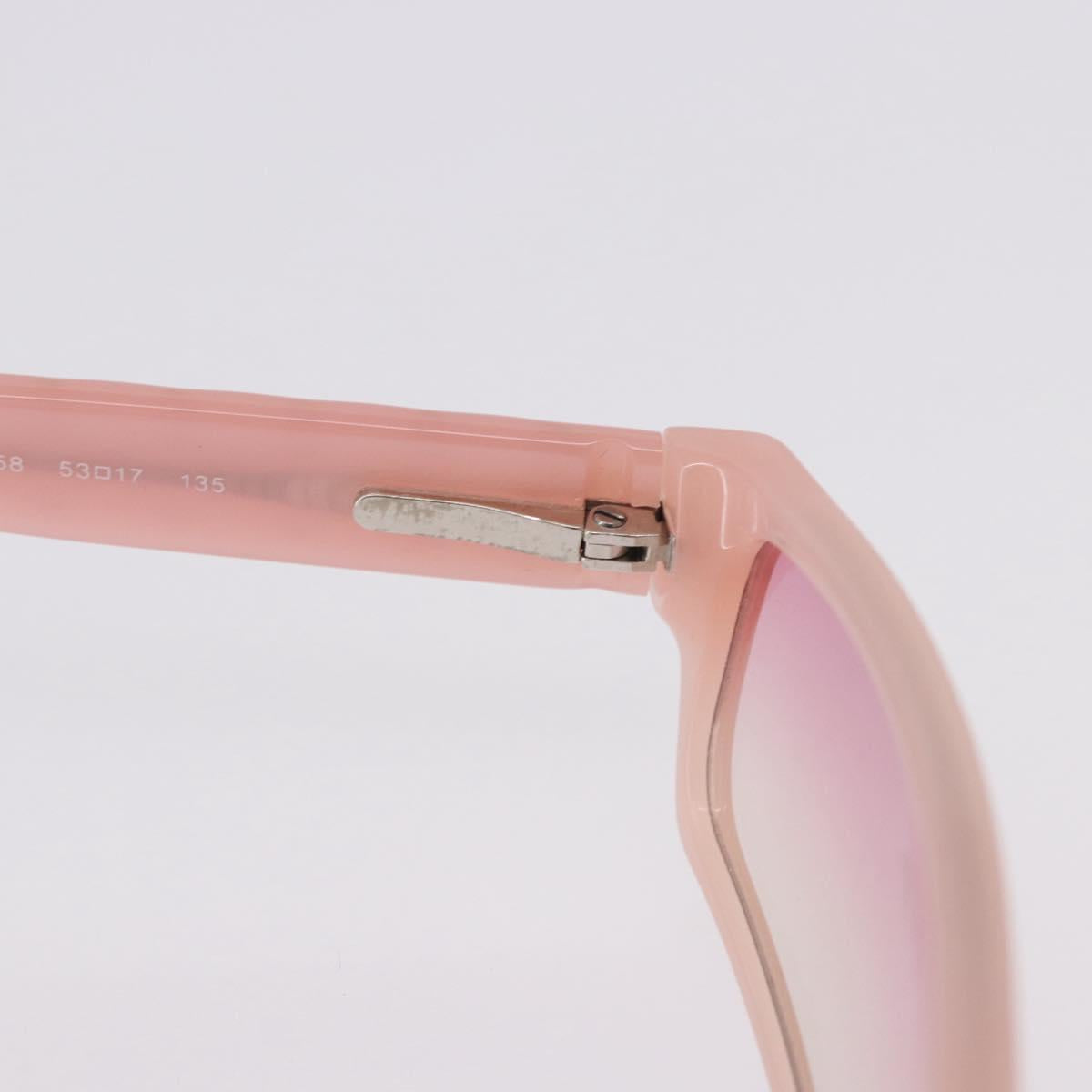 CHANEL Sunglasses plastic Pink CC Auth BA14385M