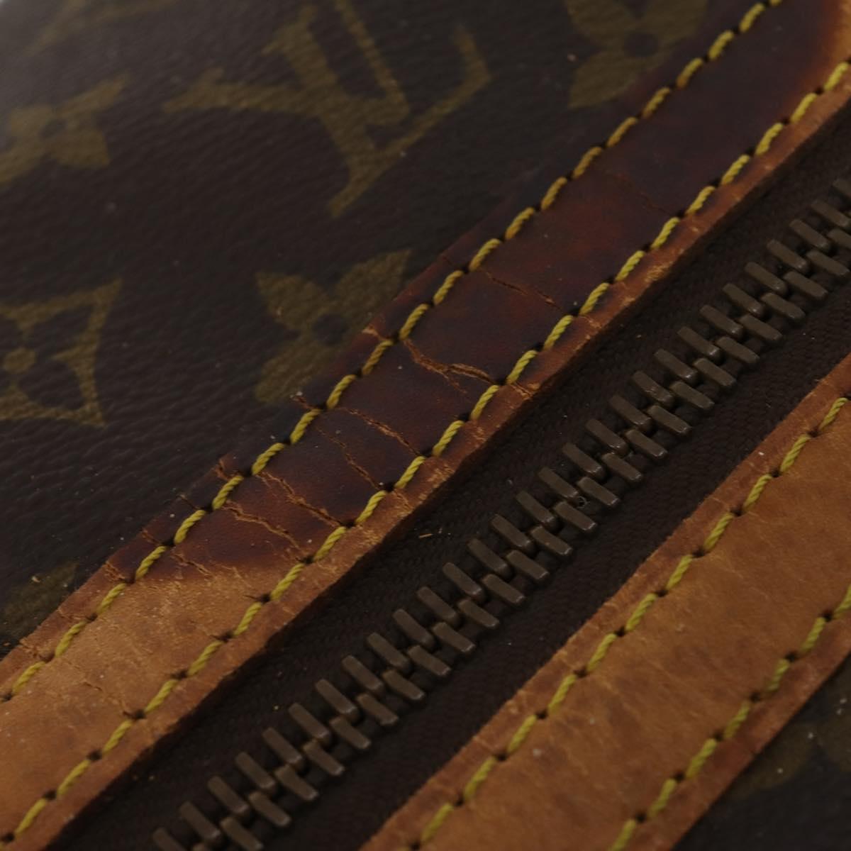 LOUIS VUITTON Monogram Sac Souple 55 Boston Bag M41622 LV Auth BA14394