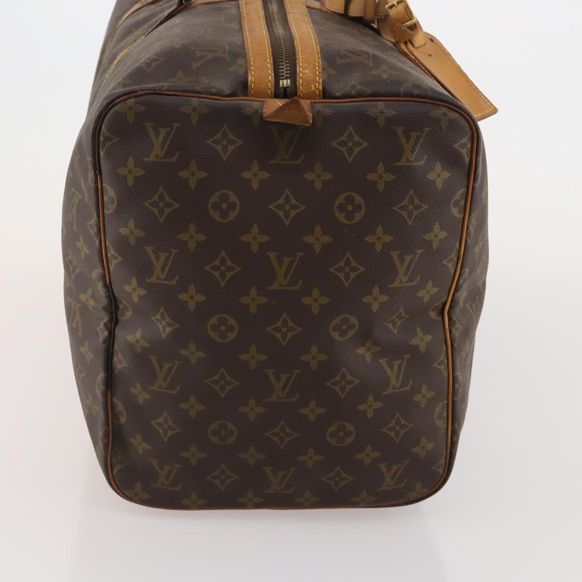 LOUIS VUITTON Monogram Sac Souple 55 Boston Bag M41622 LV Auth BA14394