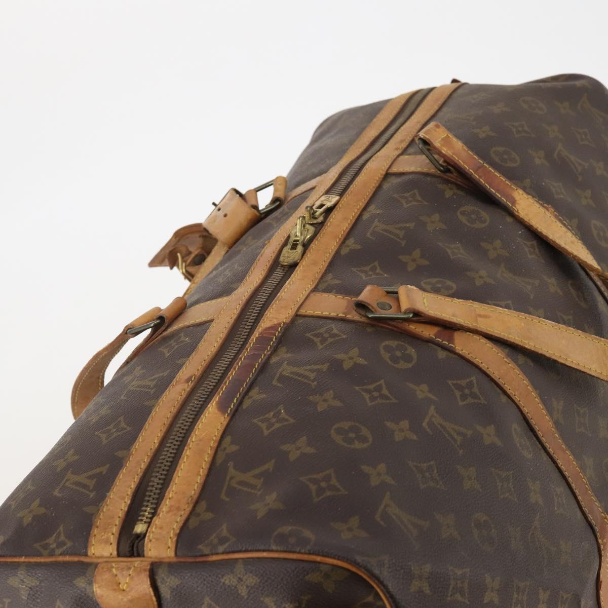 LOUIS VUITTON Monogram Sac Souple 55 Boston Bag M41622 LV Auth BA14394