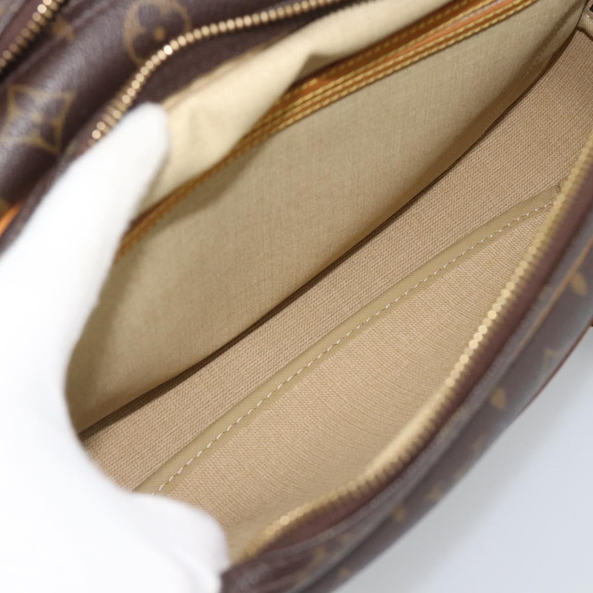 LOUIS VUITTON Monogram Reporter PM Shoulder Bag M45254 LV Auth BA14396