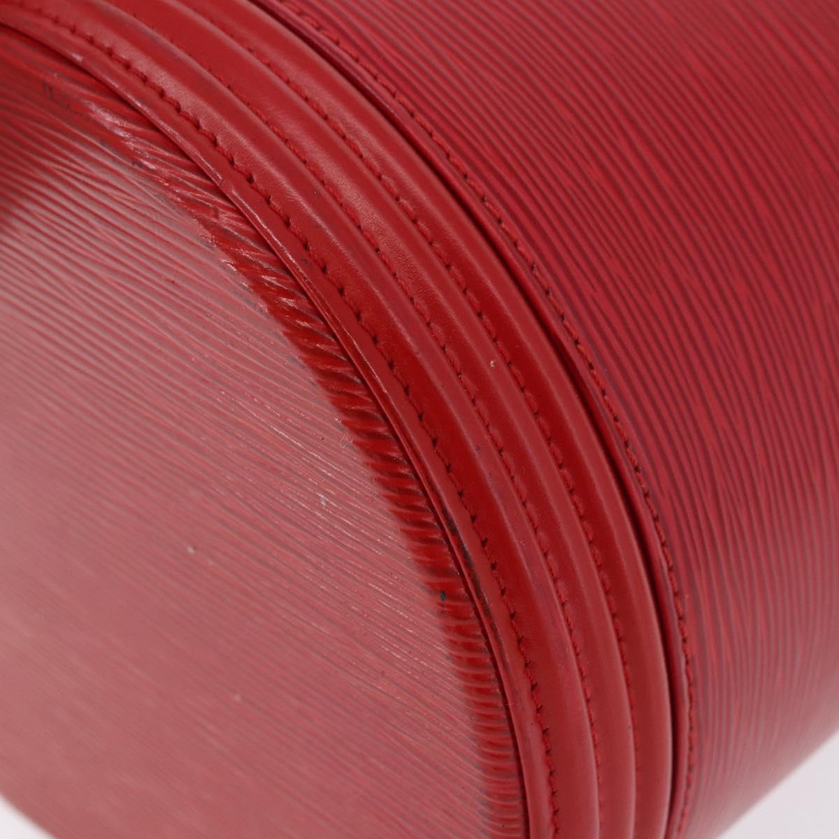 LOUIS VUITTON Epi Cannes Hand Bag Red M48037 LV Auth BA14397