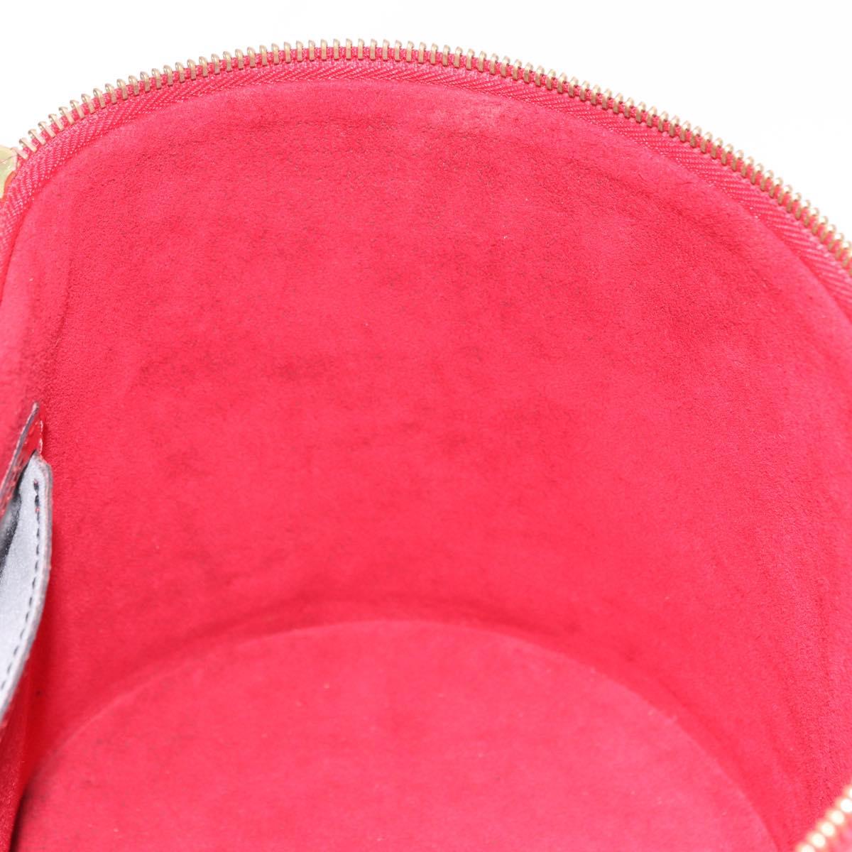 LOUIS VUITTON Epi Cannes Hand Bag Red M48037 LV Auth BA14397