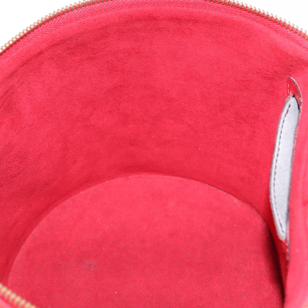 LOUIS VUITTON Epi Cannes Hand Bag Red M48037 LV Auth BA14397