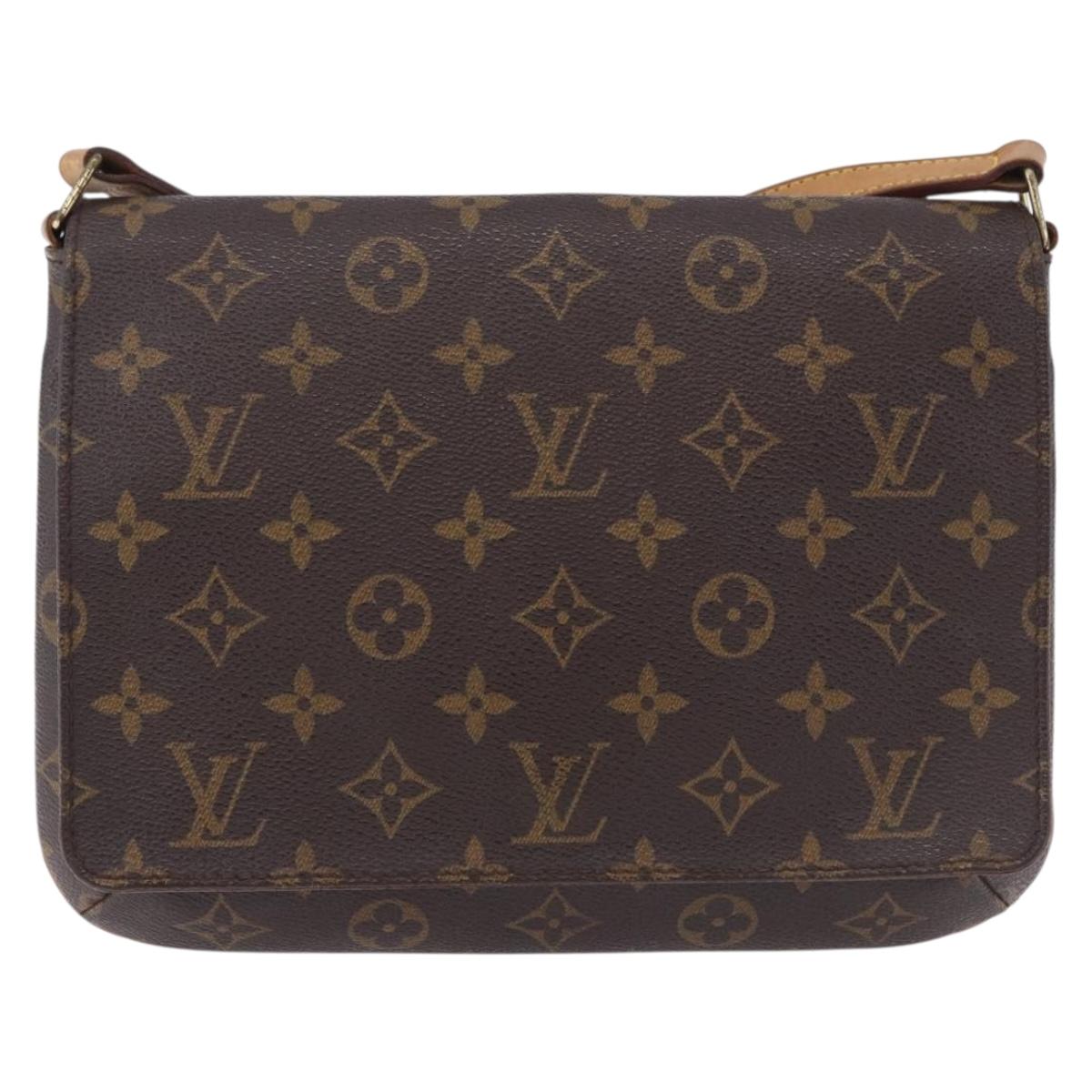 LOUIS VUITTON Monogram Musette Tango Shoulder Bag M51257 LV Auth BA14398A