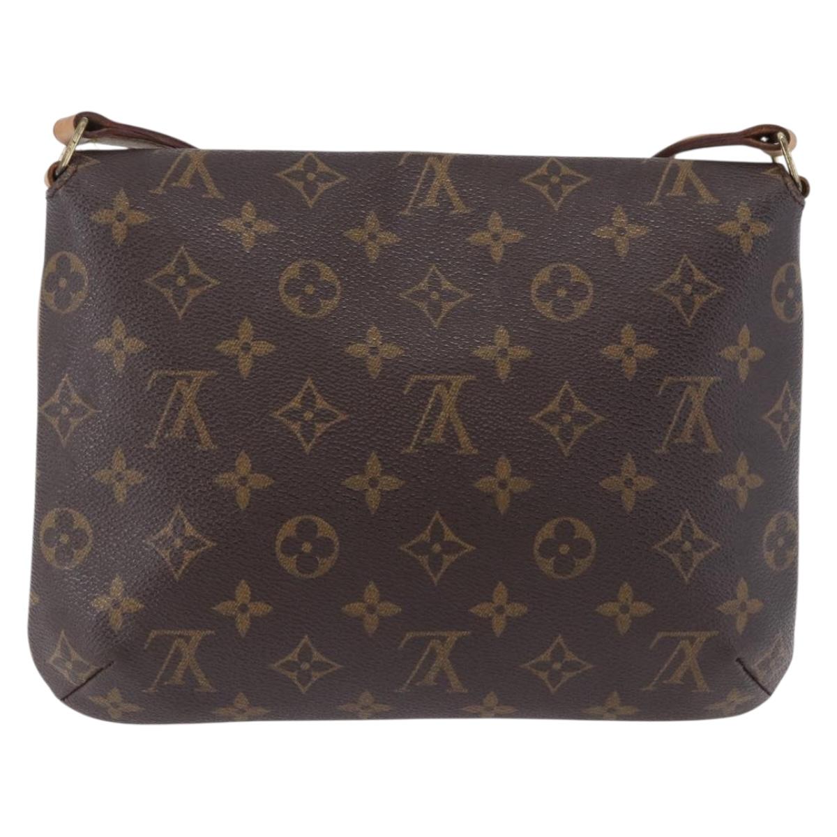 LOUIS VUITTON Monogram Musette Tango Shoulder Bag M51257 LV Auth BA14398A