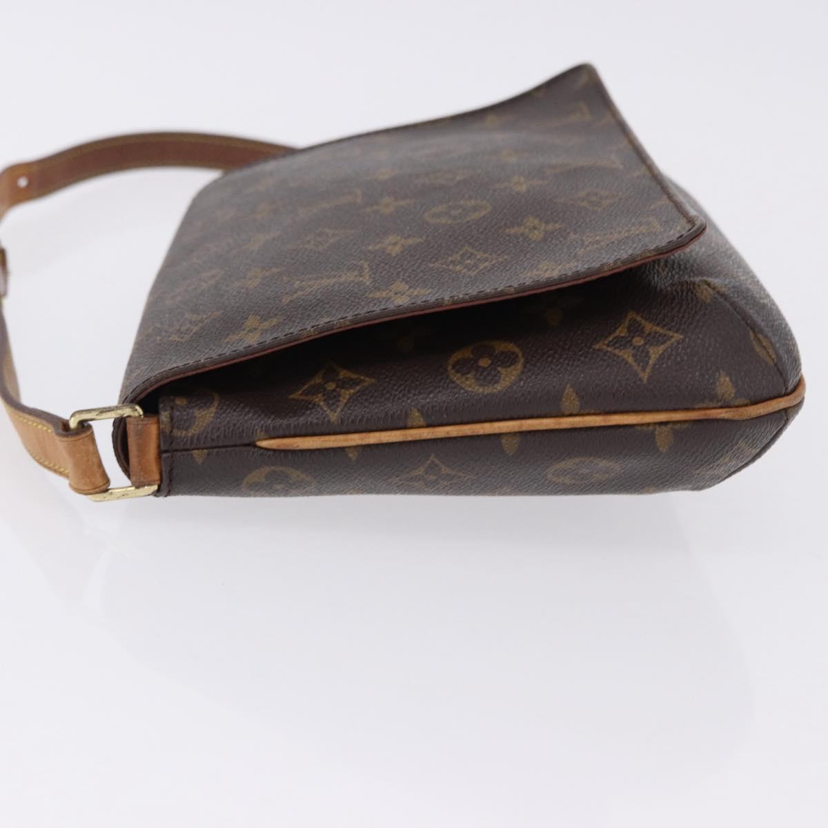 LOUIS VUITTON Monogram Musette Tango Shoulder Bag M51257 LV Auth BA14398A