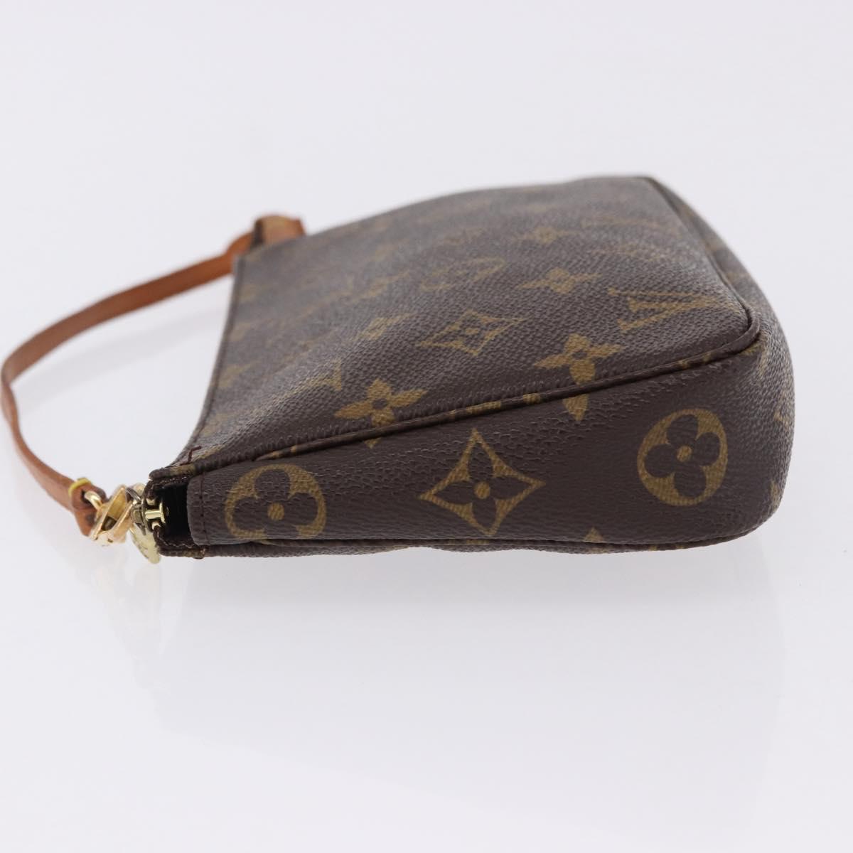 LOUIS VUITTON Monogram Pochette Accessoires Pouch M51980 LV Auth BA14399