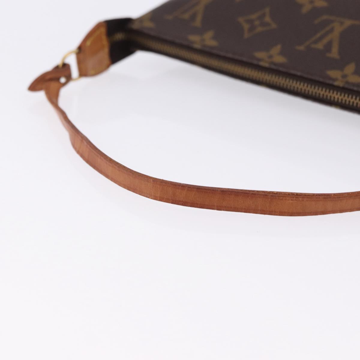 LOUIS VUITTON Monogram Pochette Accessoires Pouch M51980 LV Auth BA14399