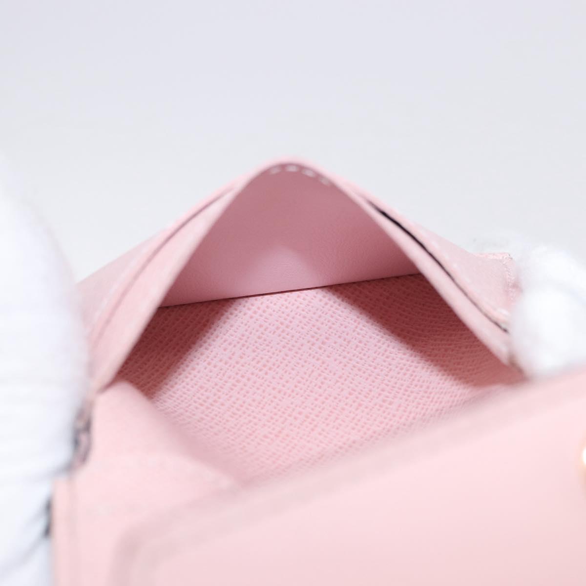 LOUIS VUITTON Monogram Portefeuille Zoe Wallet Pink M62933 LV Auth BA14404