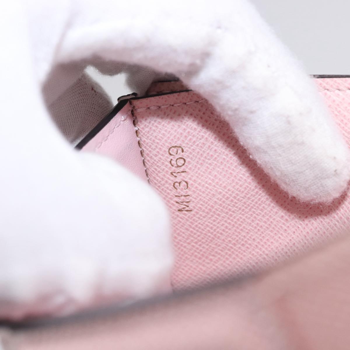 LOUIS VUITTON Monogram Portefeuille Zoe Wallet Pink M62933 LV Auth BA14404