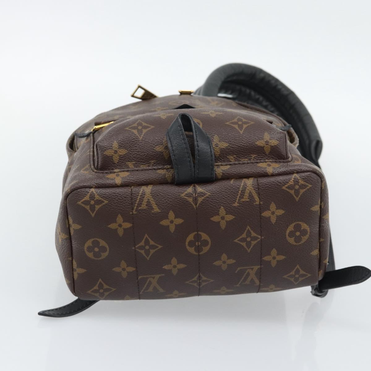 LOUIS VUITTON Monogram Palm Springs PM Backpack M43116 LV Auth BA14405