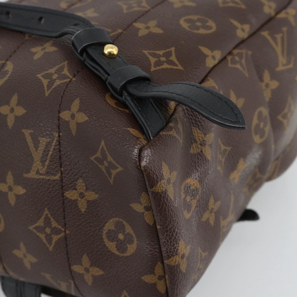LOUIS VUITTON Monogram Palm Springs PM Backpack M43116 LV Auth BA14405