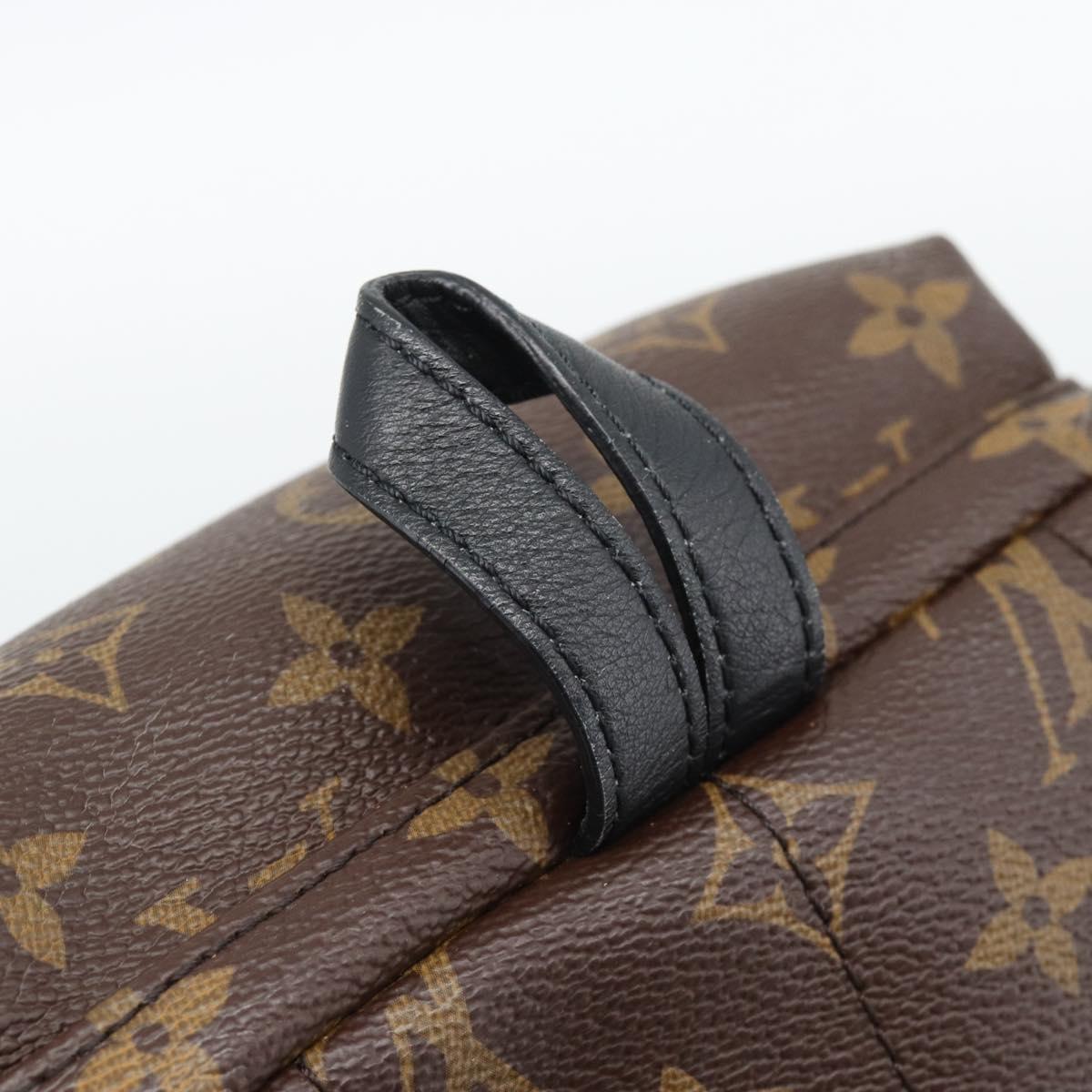 LOUIS VUITTON Monogram Palm Springs PM Backpack M43116 LV Auth BA14405