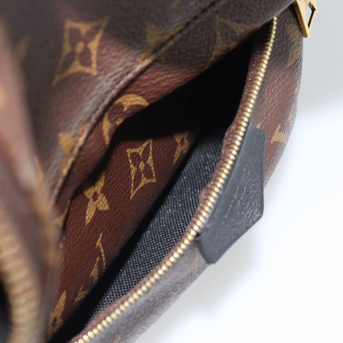 LOUIS VUITTON Monogram Palm Springs PM Backpack M43116 LV Auth BA14405