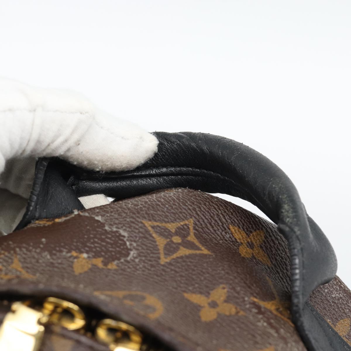 LOUIS VUITTON Monogram Palm Springs PM Backpack M43116 LV Auth BA14405