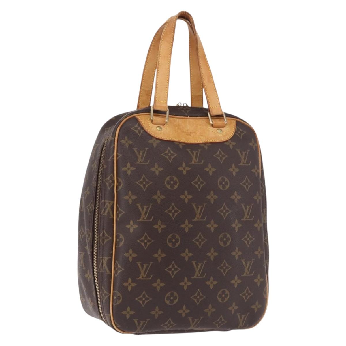 LOUIS VUITTON Monogram Excursion Hand Bag M41450 LV Auth BA14410