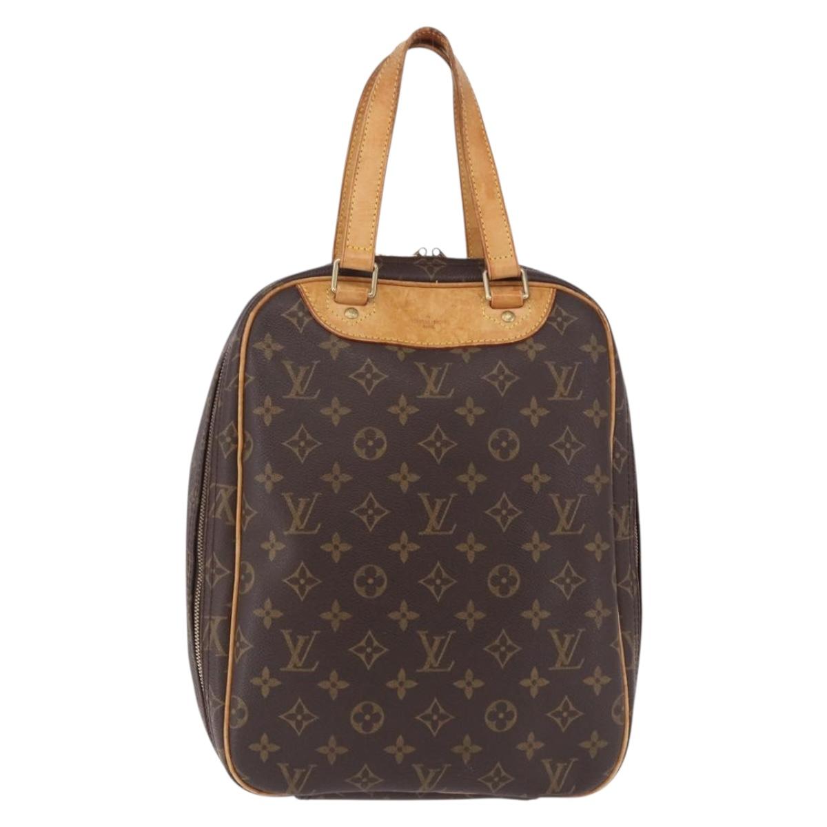 LOUIS VUITTON Monogram Excursion Hand Bag M41450 LV Auth BA14410