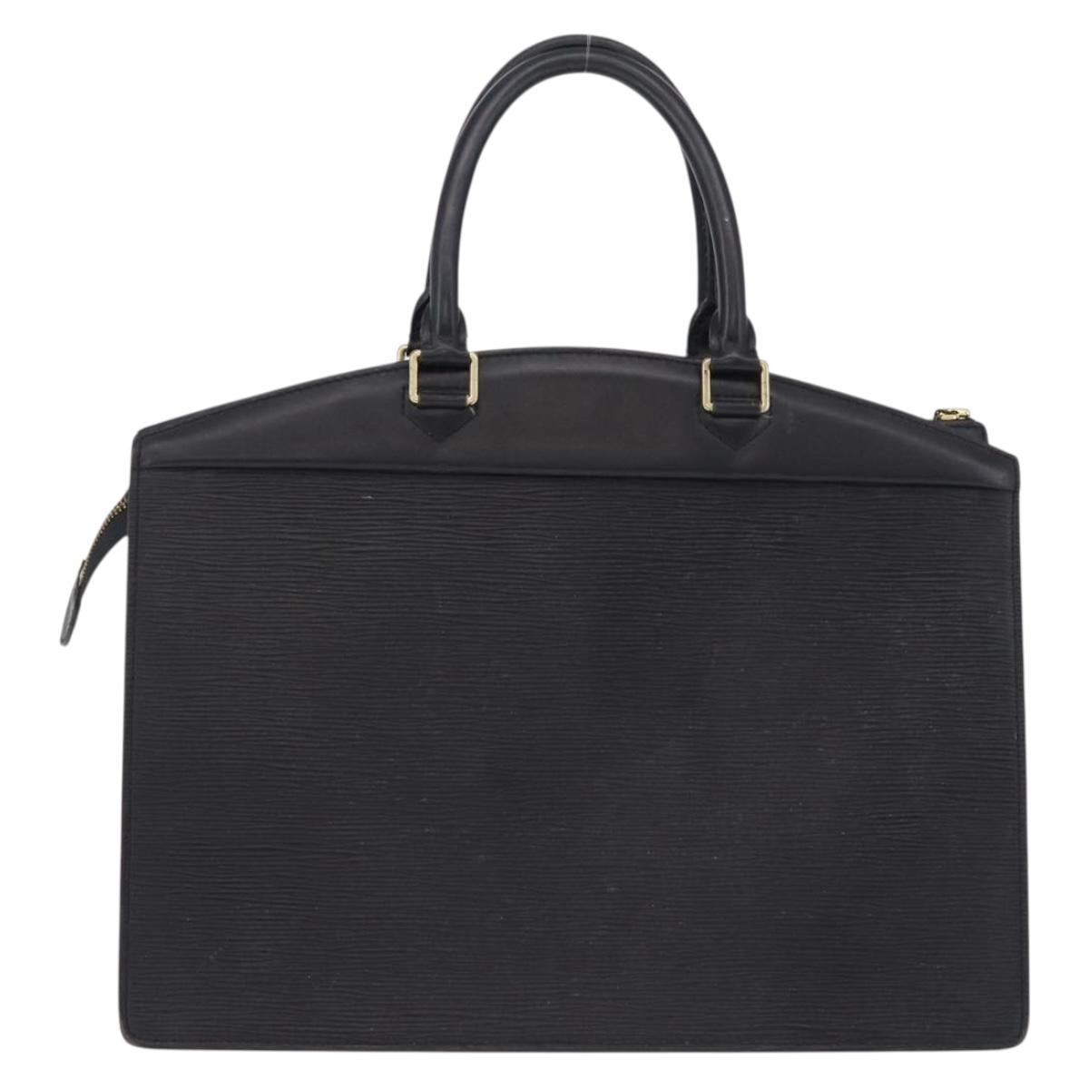 LOUIS VUITTON Epi Riviera Hand Bag Black M48182 LV Auth BA14411