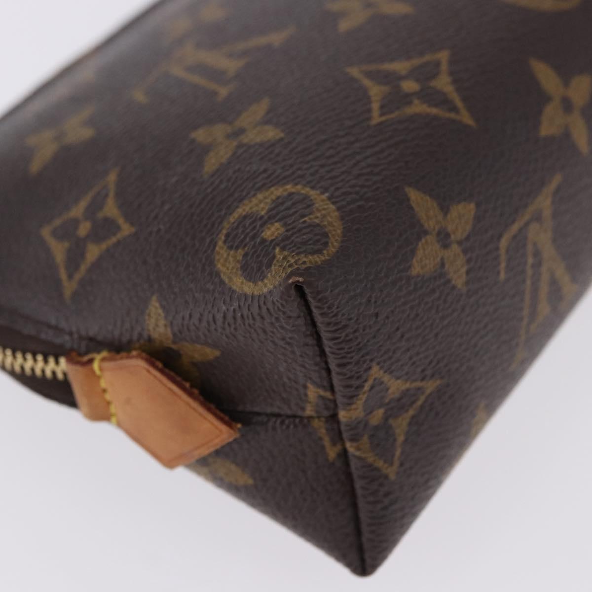 LOUIS VUITTON Monogram Pochette Cosmetic PM Pouch M43998 LV Auth BA14412