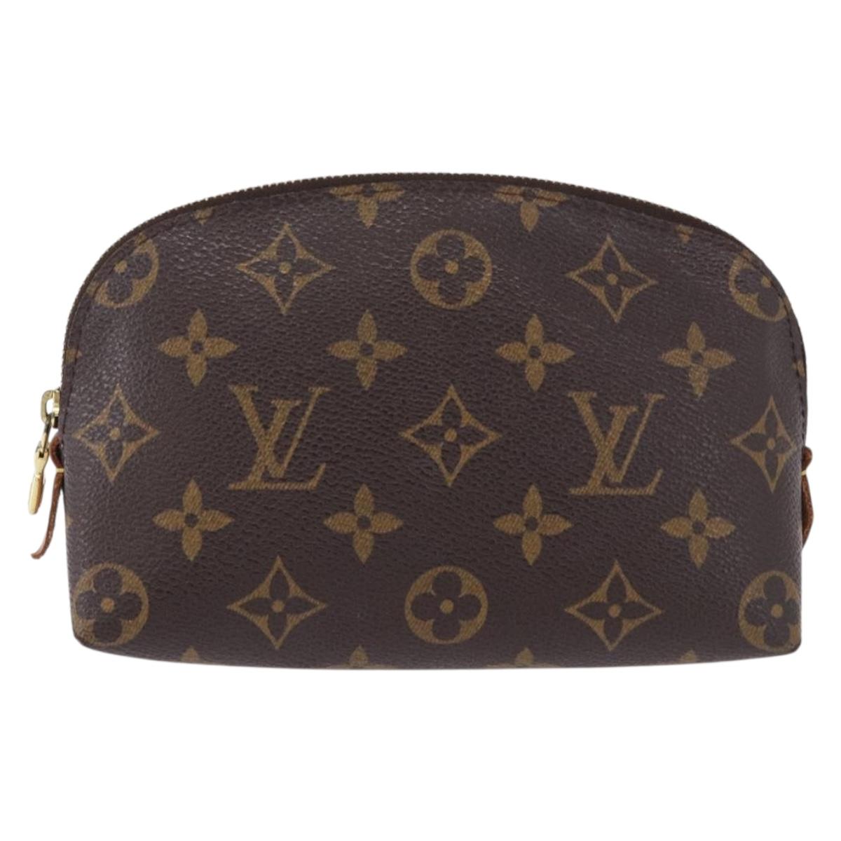 LOUIS VUITTON Monogram Pochette Cosmetic PM Pouch M43998 LV Auth BA14412