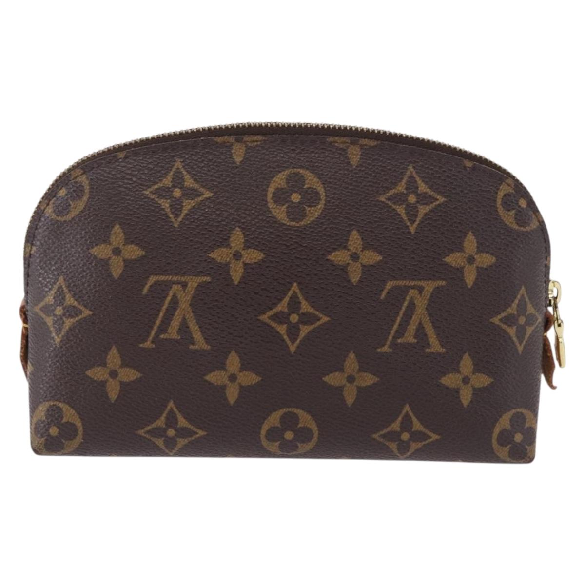 LOUIS VUITTON Monogram Pochette Cosmetic PM Pouch M43998 LV Auth BA14412