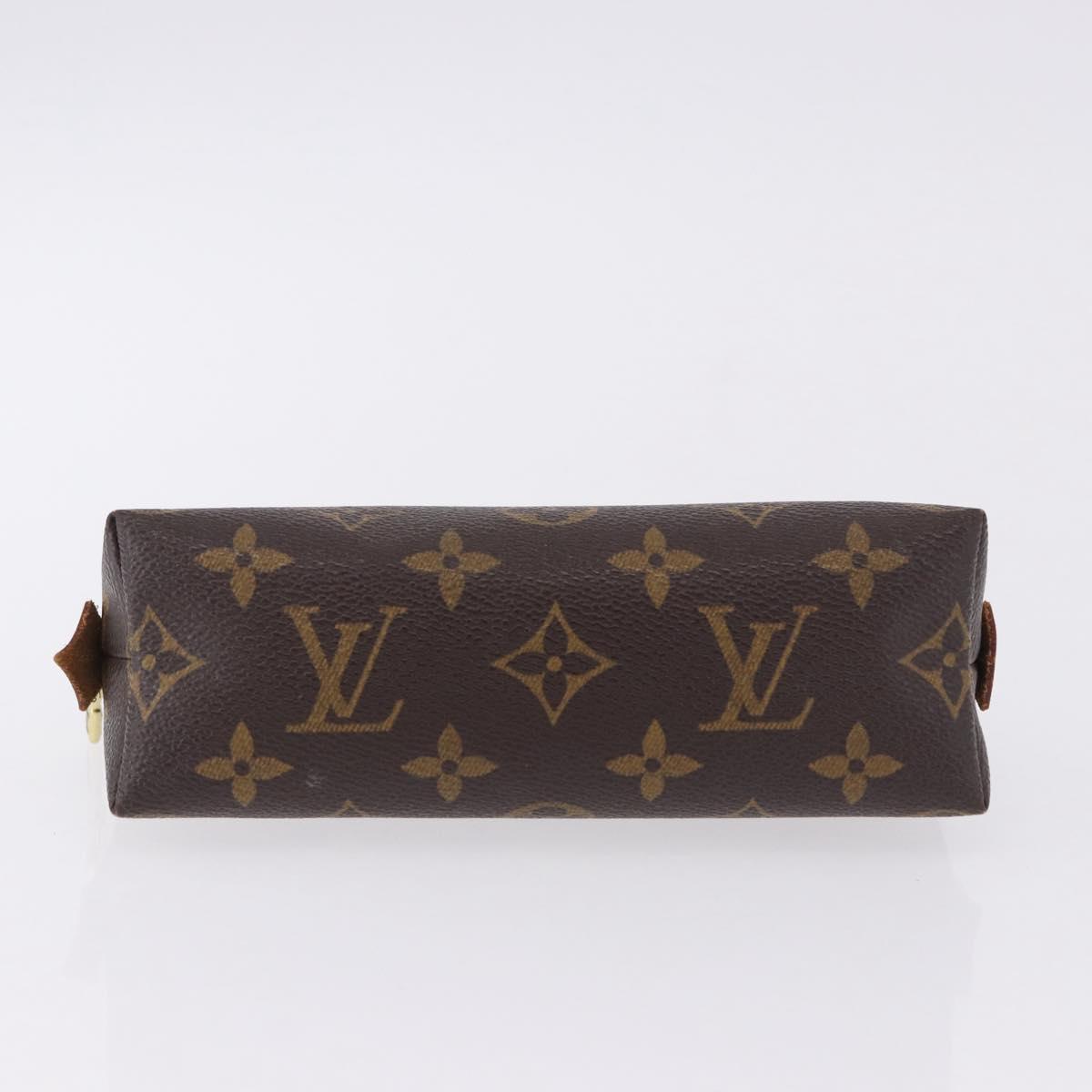 LOUIS VUITTON Monogram Pochette Cosmetic PM Pouch M43998 LV Auth BA14412