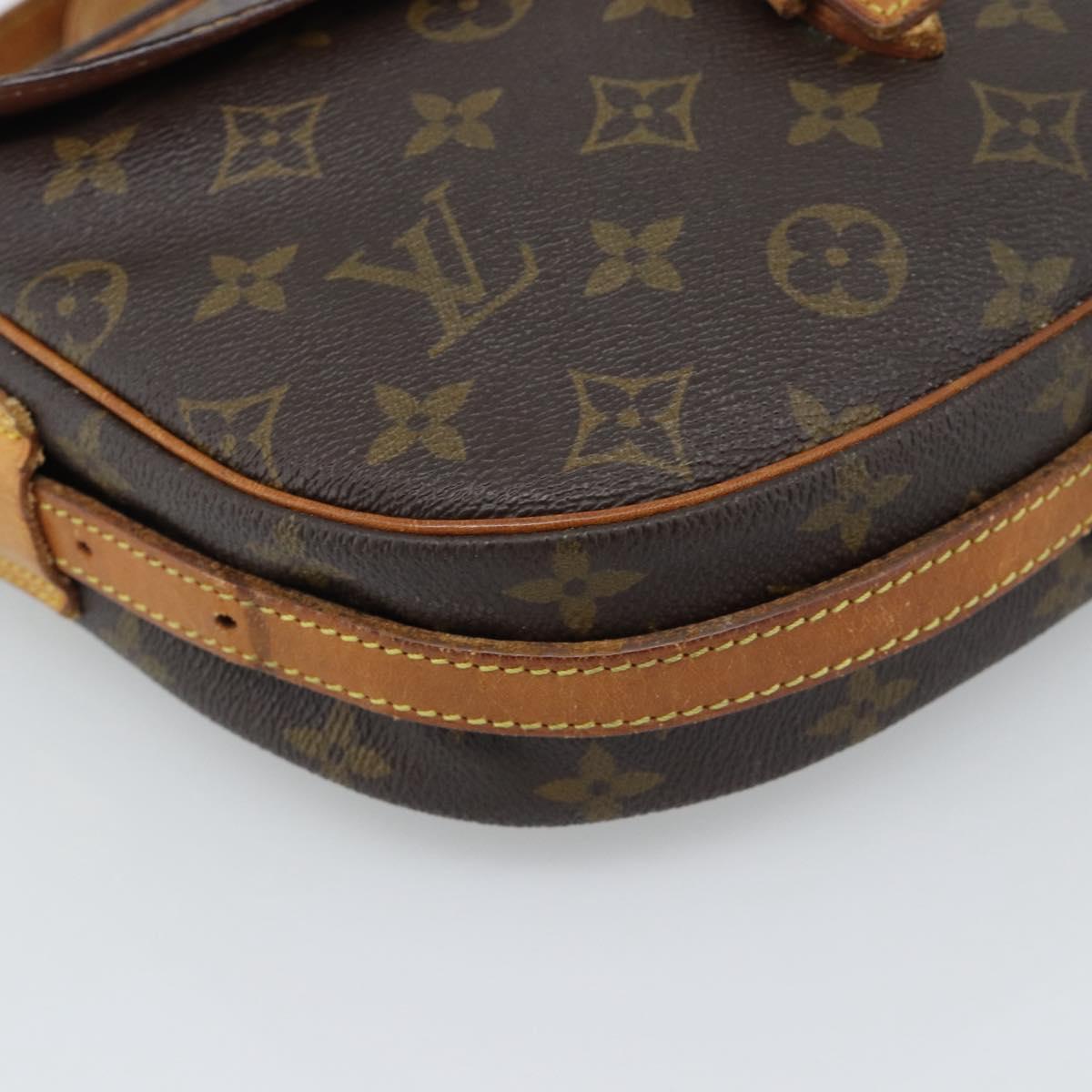 LOUIS VUITTON Monogram Jeune Fille MM Shoulder Bag M51226 LV Auth BA14421