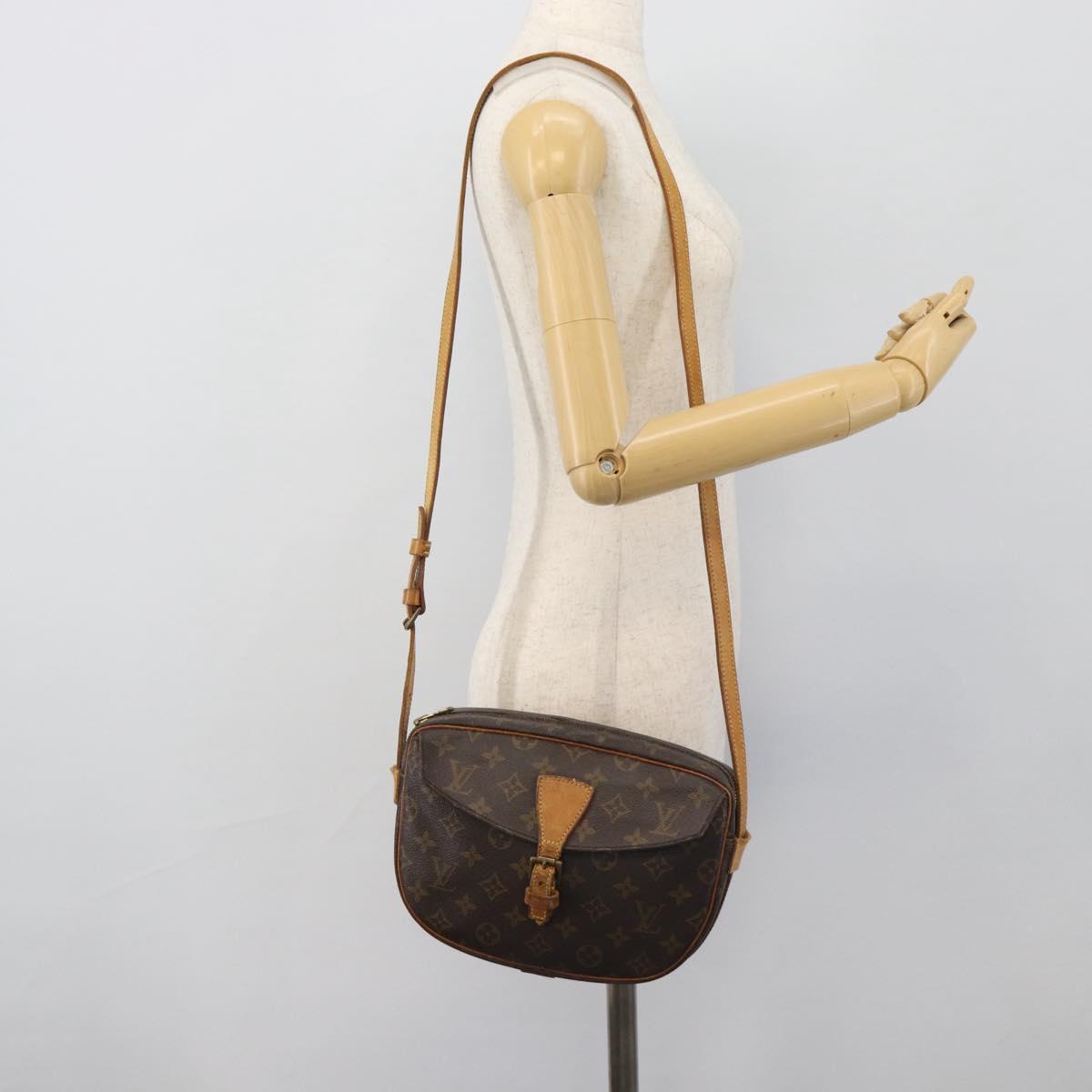 LOUIS VUITTON Monogram Jeune Fille MM Shoulder Bag M51226 LV Auth BA14421
