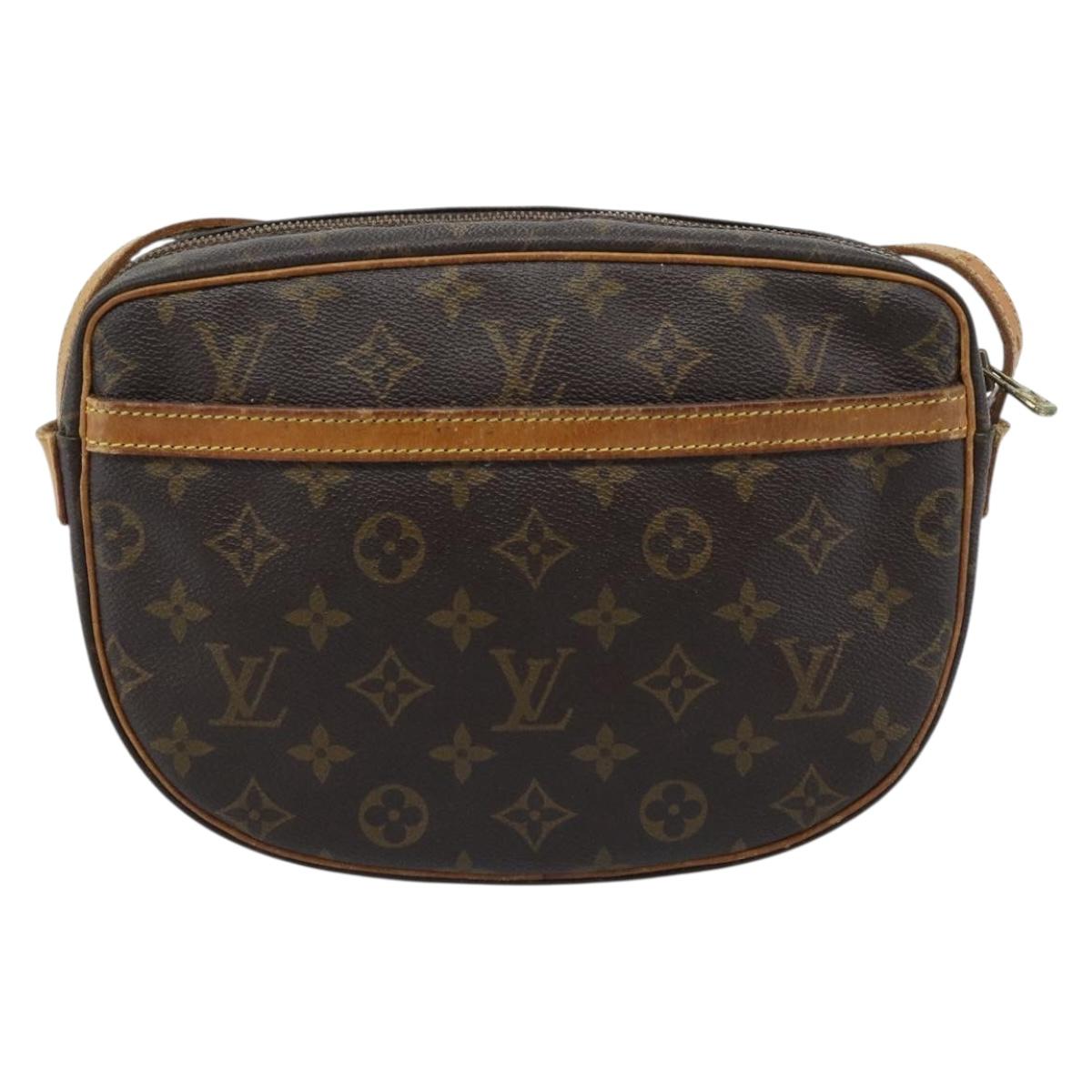 LOUIS VUITTON Monogram Jeune Fille MM Shoulder Bag M51226 LV Auth BA14421