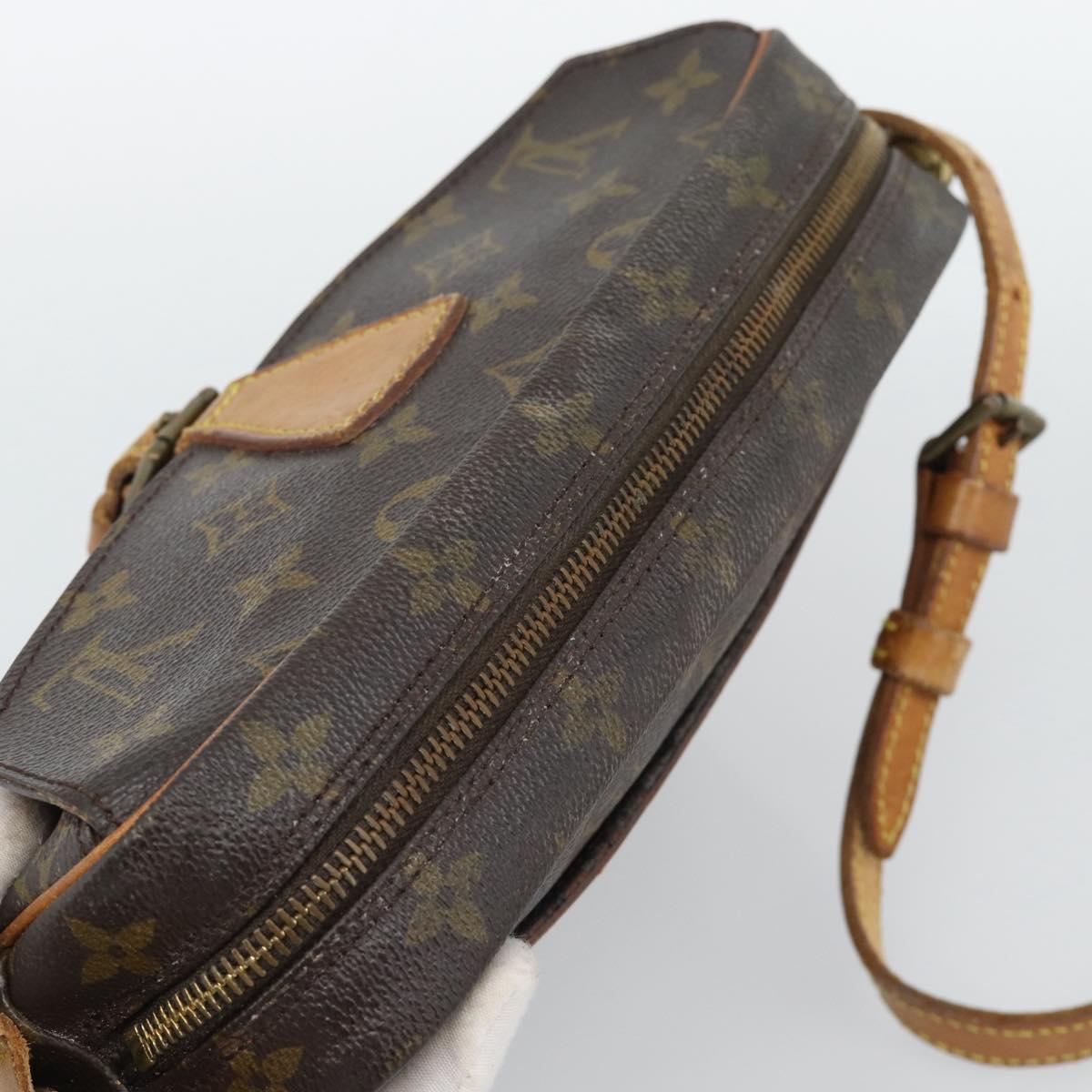 LOUIS VUITTON Monogram Jeune Fille MM Shoulder Bag M51226 LV Auth BA14421