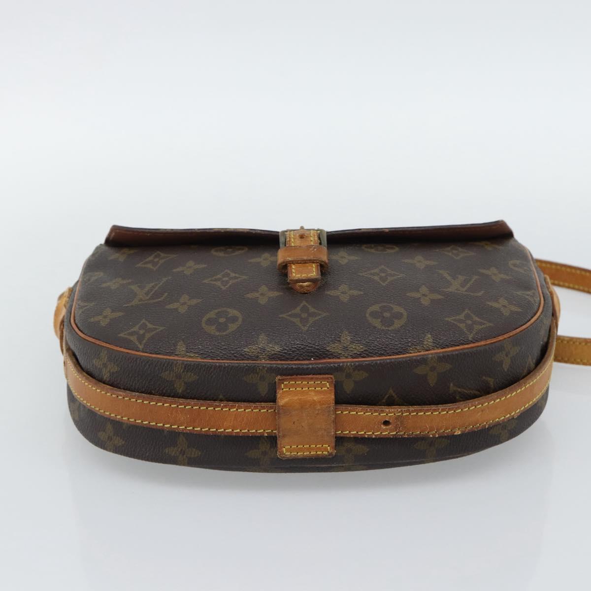 LOUIS VUITTON Monogram Jeune Fille MM Shoulder Bag M51226 LV Auth BA14421