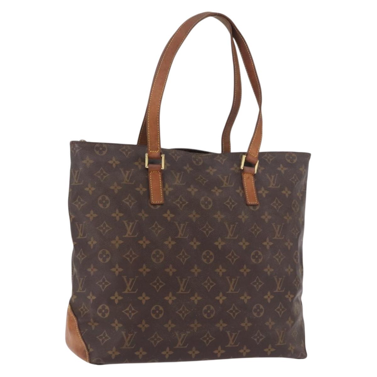LOUIS VUITTON Monogram Cabas Mezzo Tote Bag M51151 LV Auth BA14433