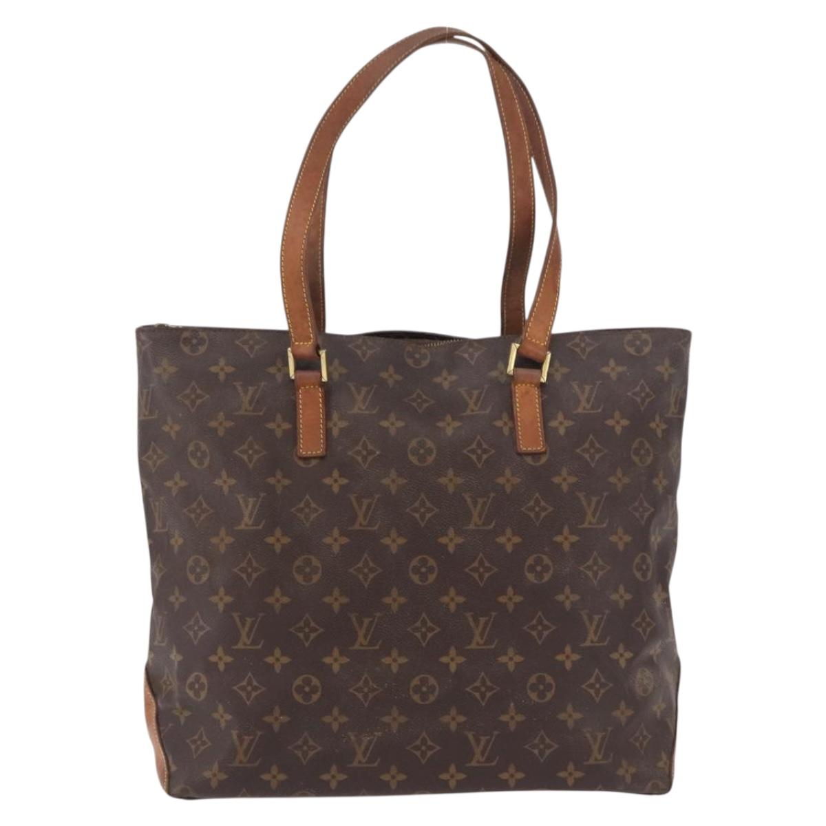 LOUIS VUITTON Monogram Cabas Mezzo Tote Bag M51151 LV Auth BA14433