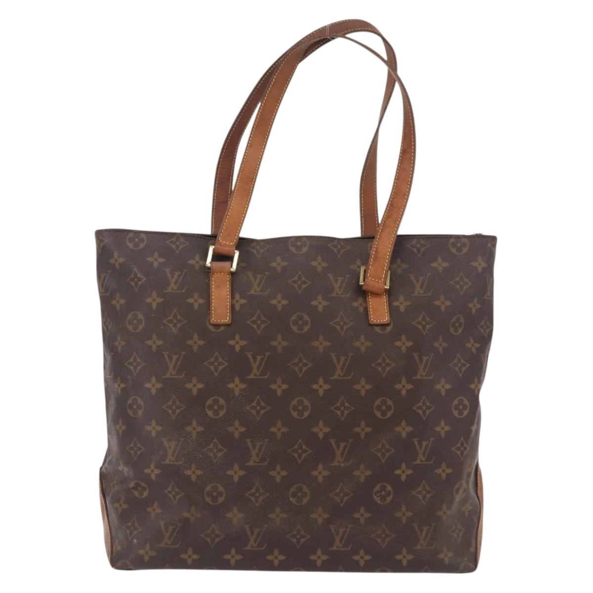 LOUIS VUITTON Monogram Cabas Mezzo Tote Bag M51151 LV Auth BA14433