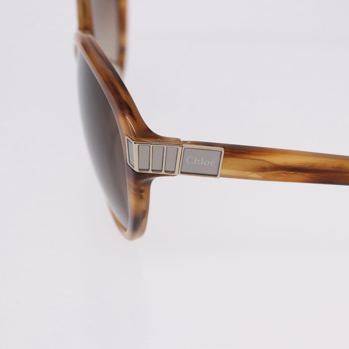 Chloe Sunglasses plastic Brown Auth BA14435A